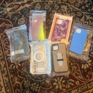 iPhone 13 cases (fit 14/15 too) -price for all